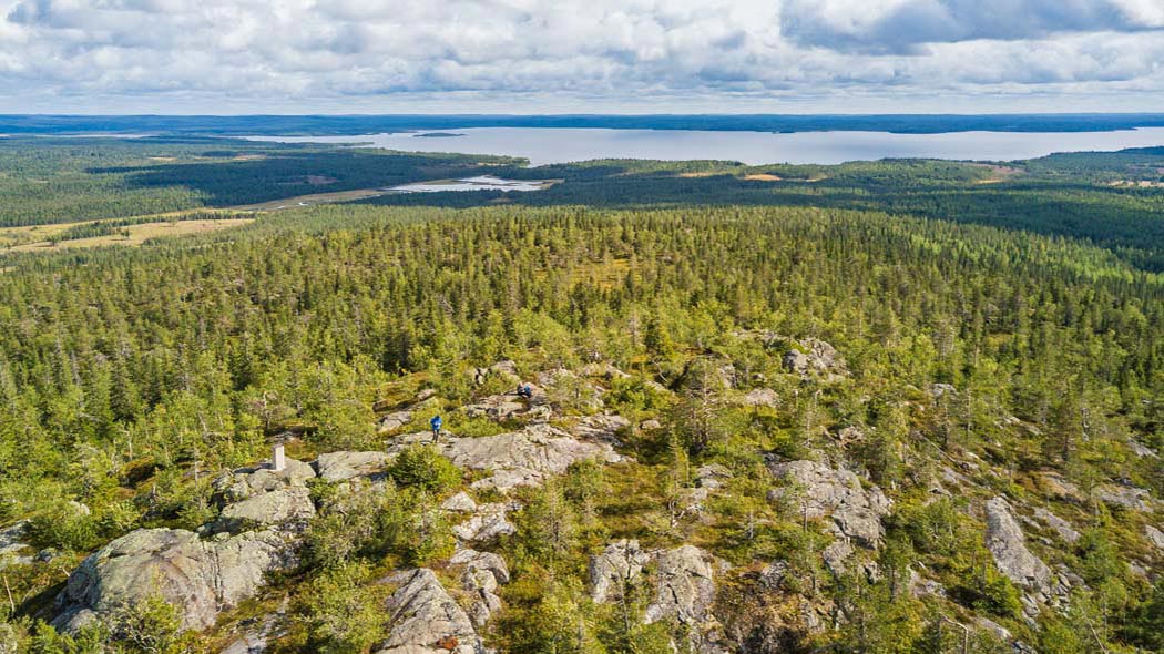 Pyhitys is the highest place in Syöte National Park.